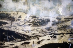 Frå Kvamsgrønnut mot Åboren 60 x 79